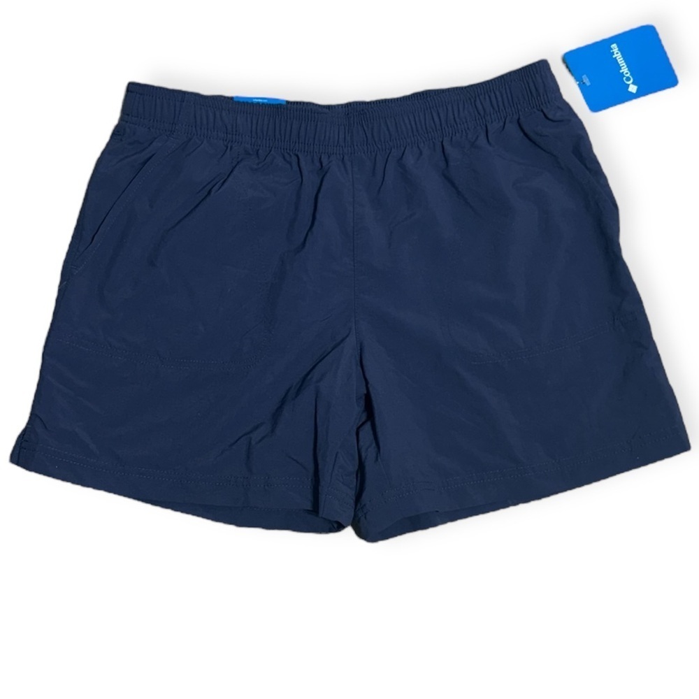 Columbia Navy Blue Women's Sandy River Shorts Size Small hiking water sports - Picture 2 of 7